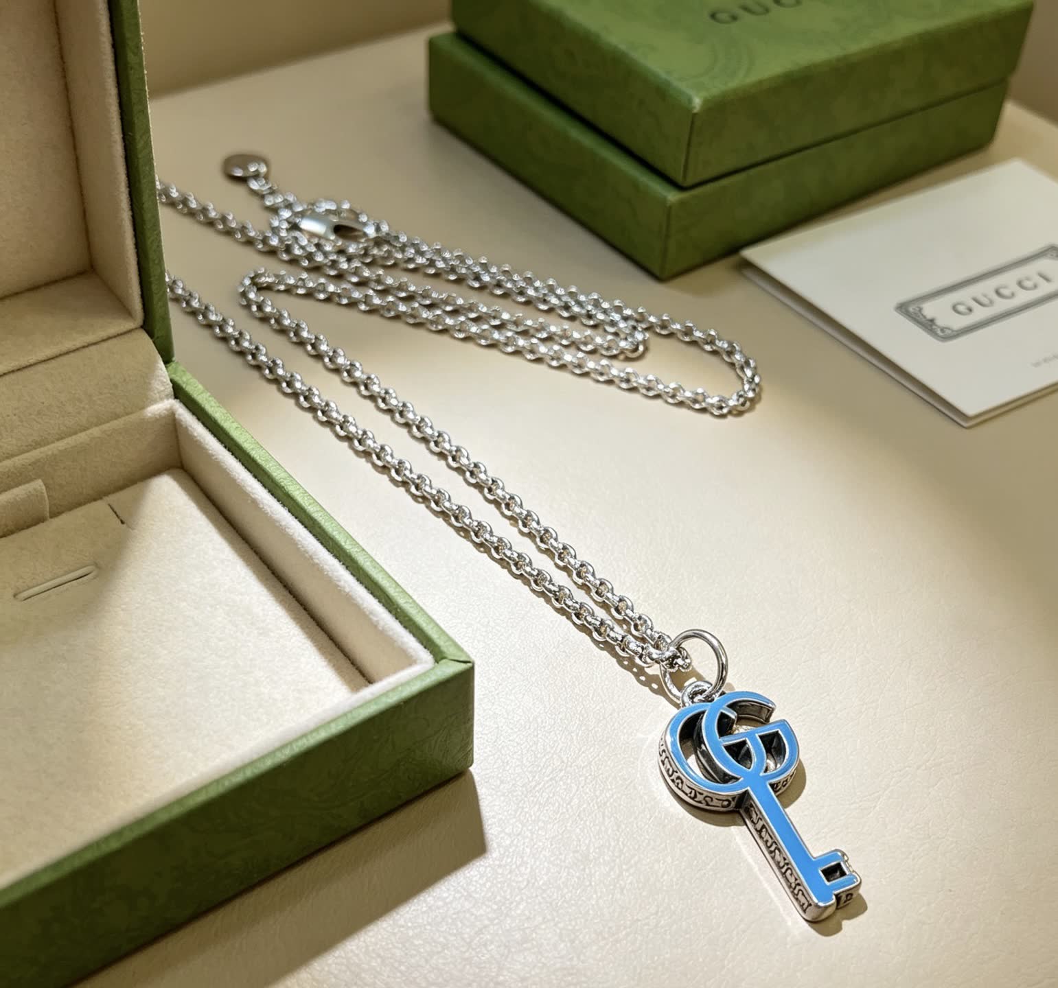 Gucci Key Pendant Necklace