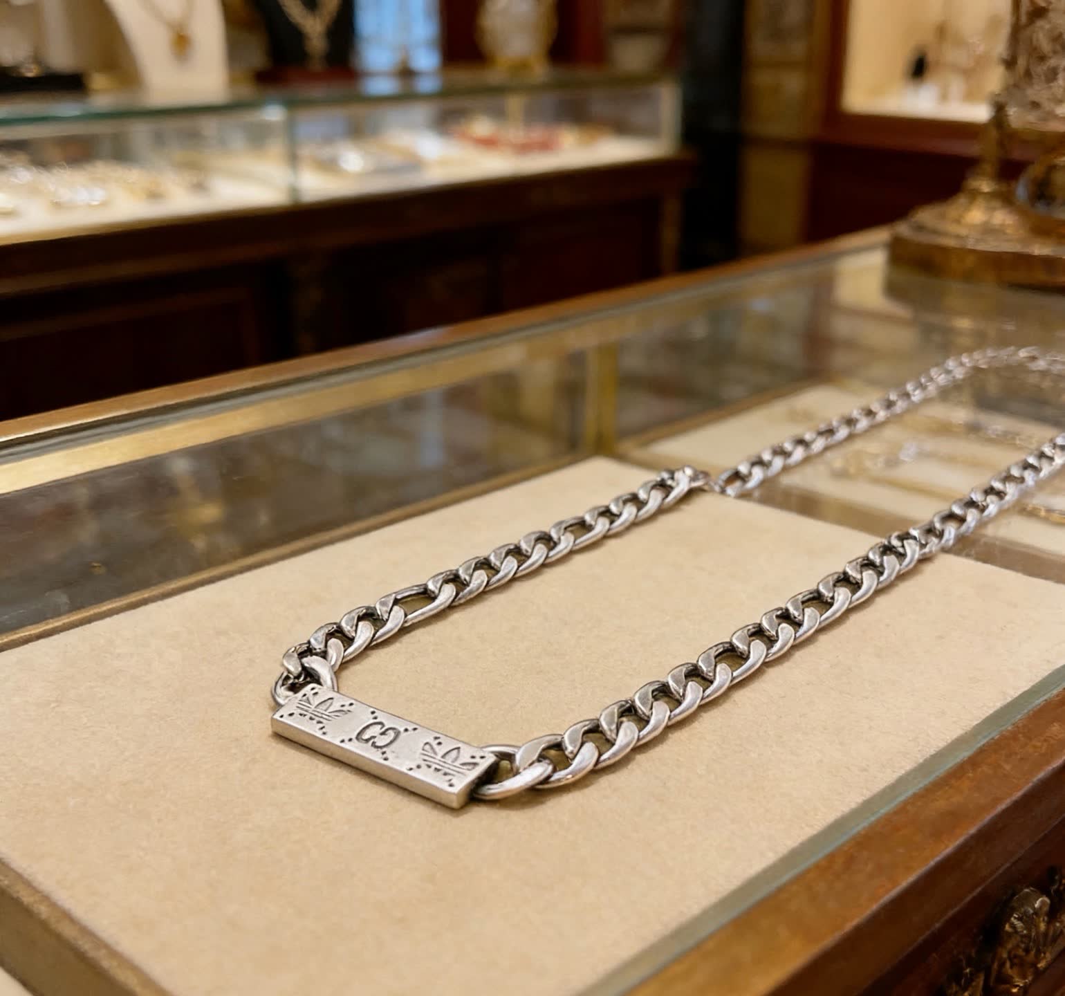 Gucci Silver Chain Necklace
