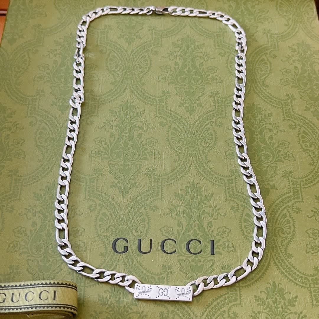 Gucci Silver Chain Necklace