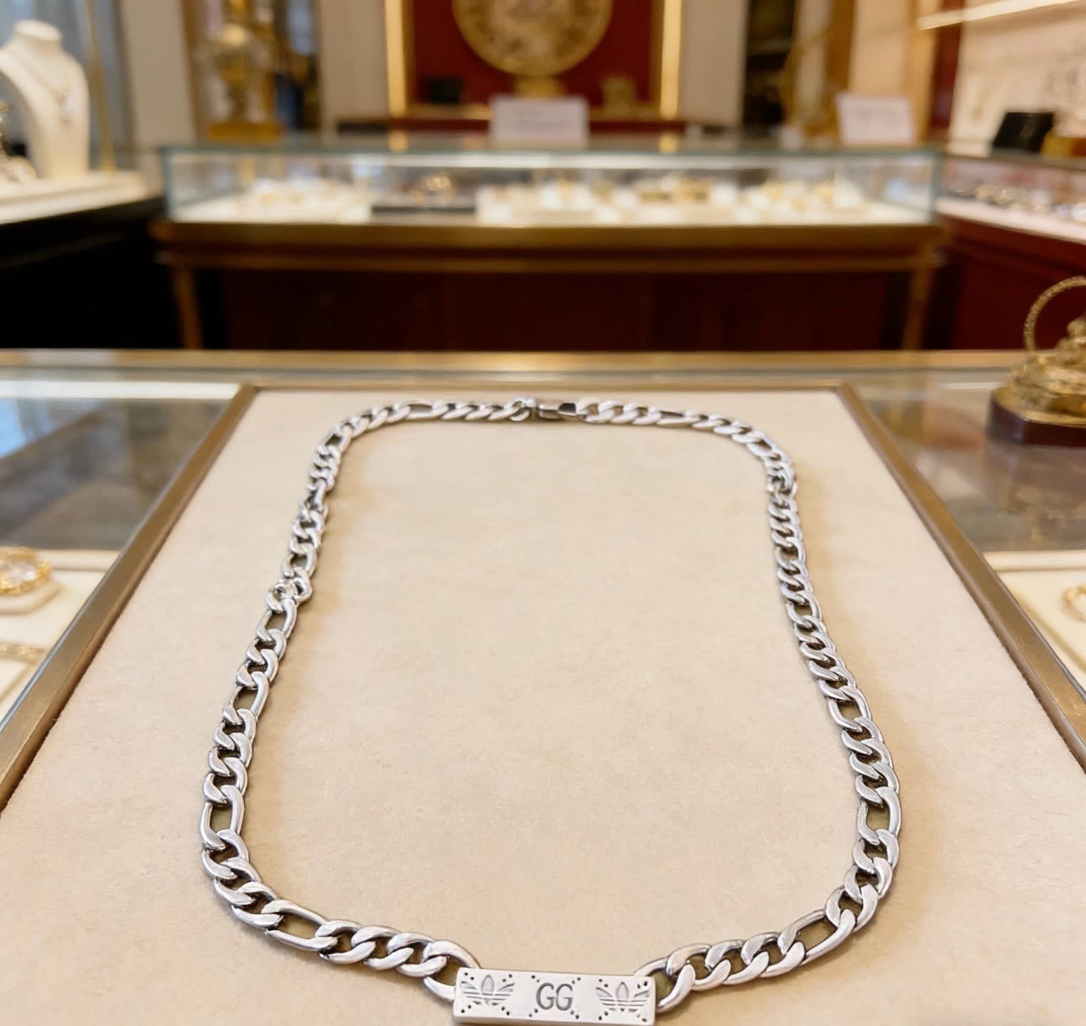 Gucci Silver Chain Necklace
