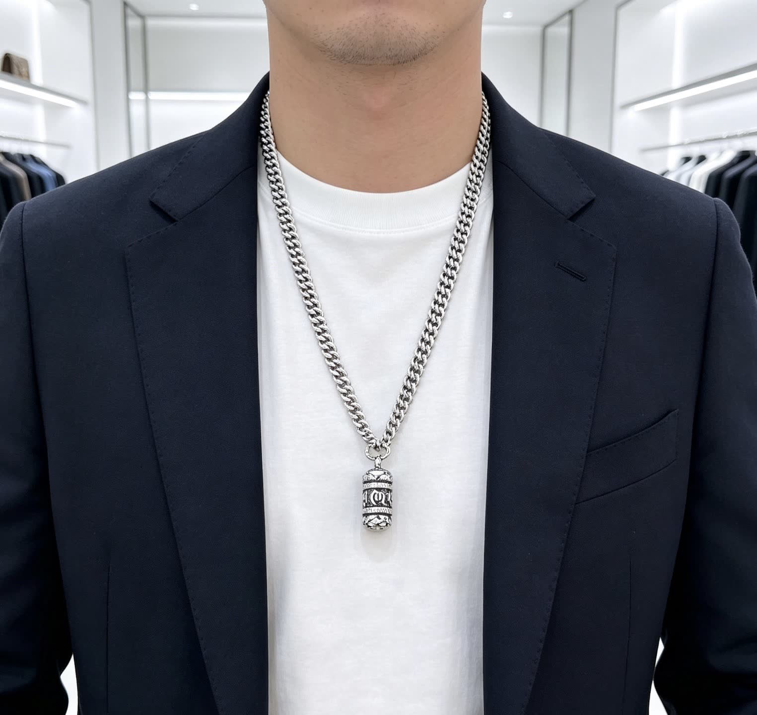 Gucci Silver Chain Necklace