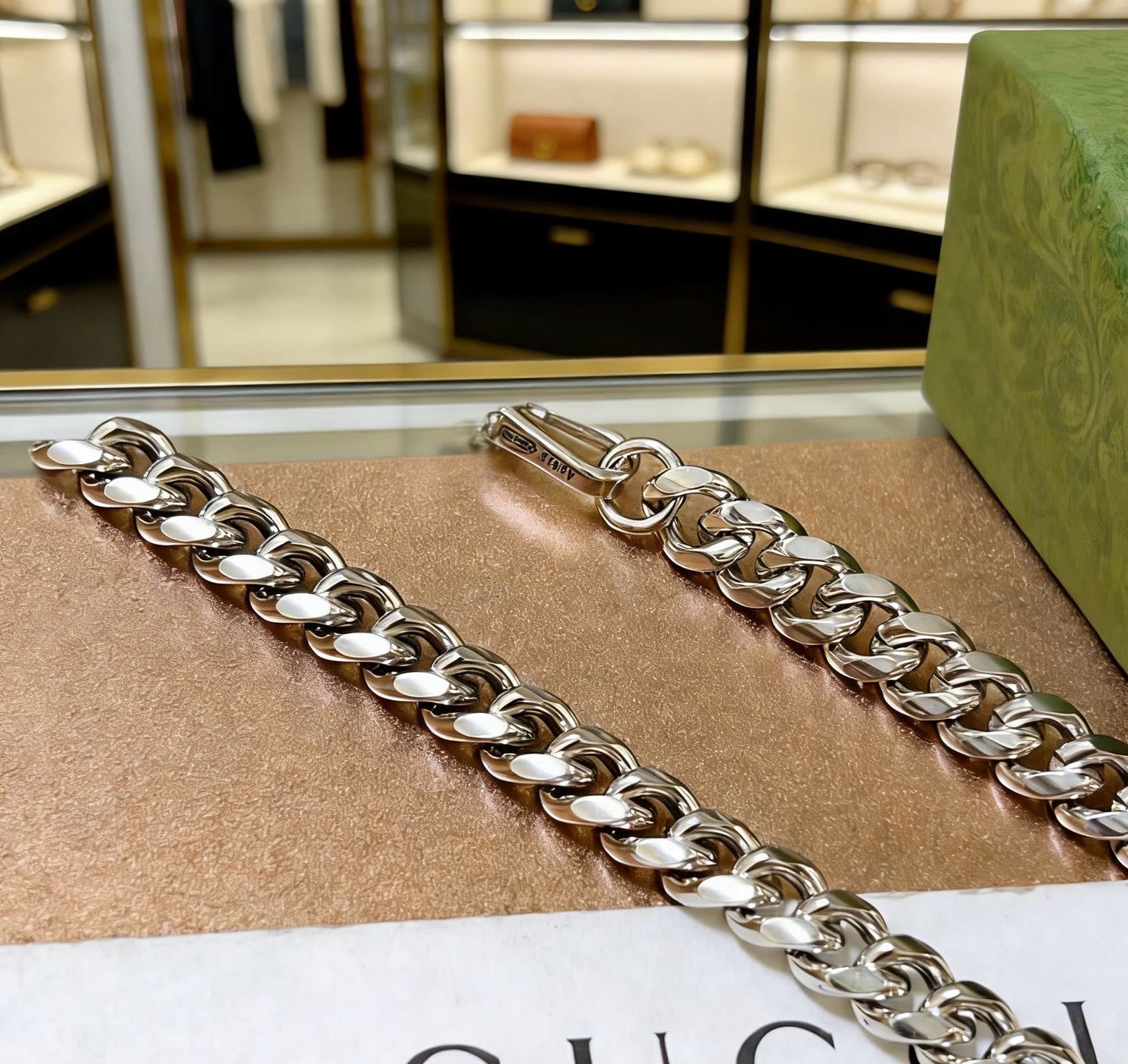 Gucci Silver Chain Necklace