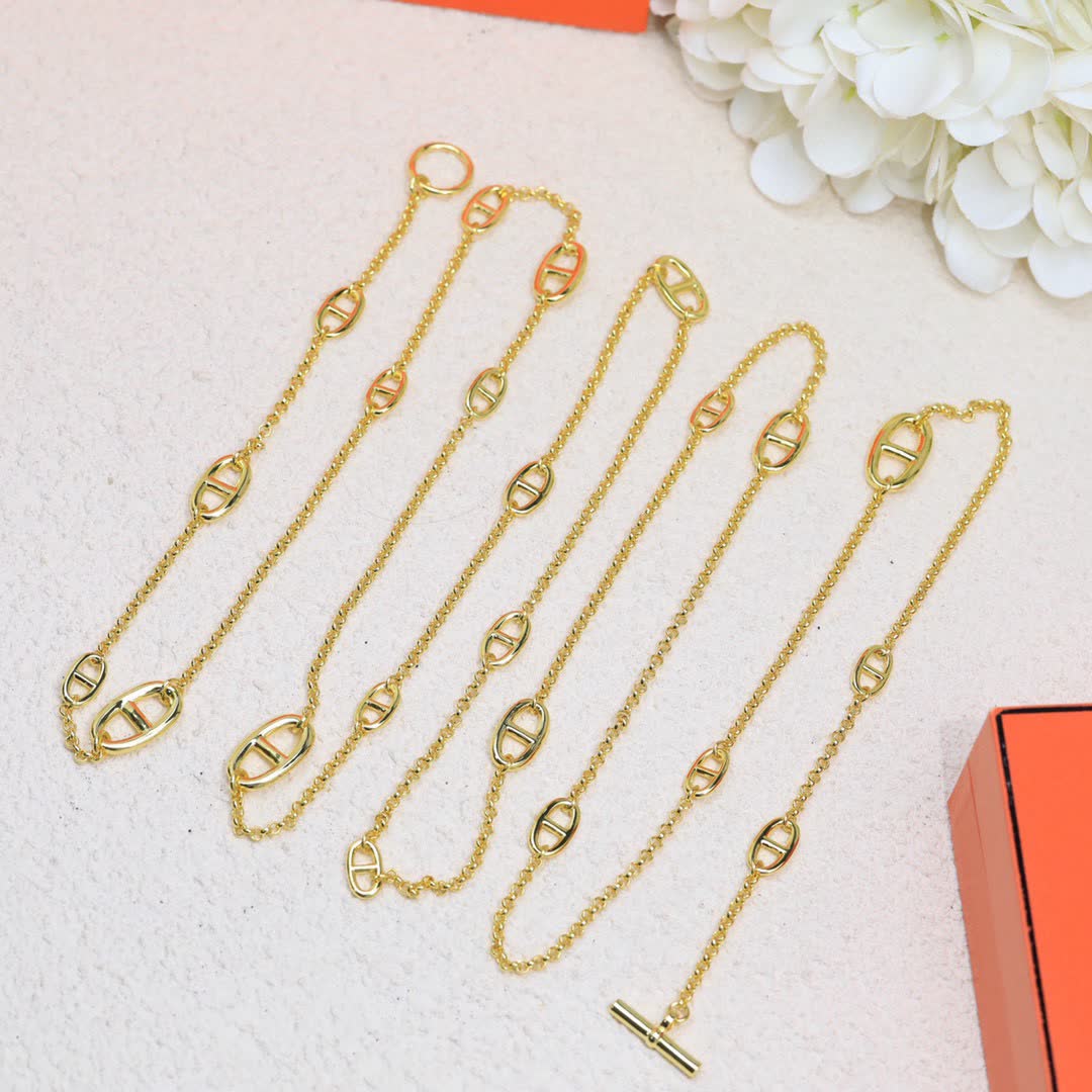 Hermes Hermès Silver Necklace