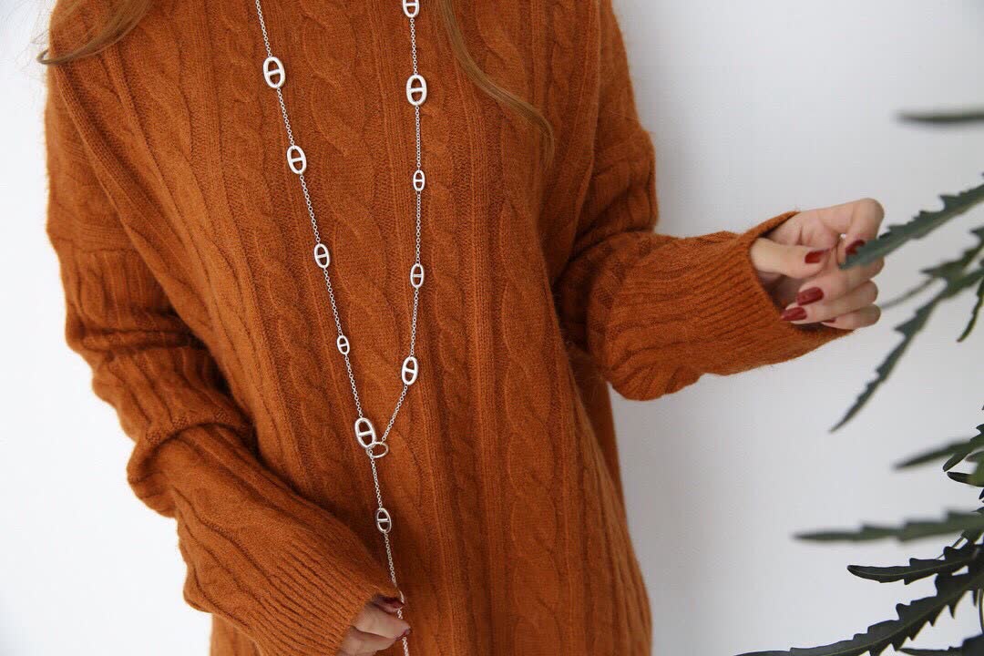 Hermes Hermès Silver Necklace