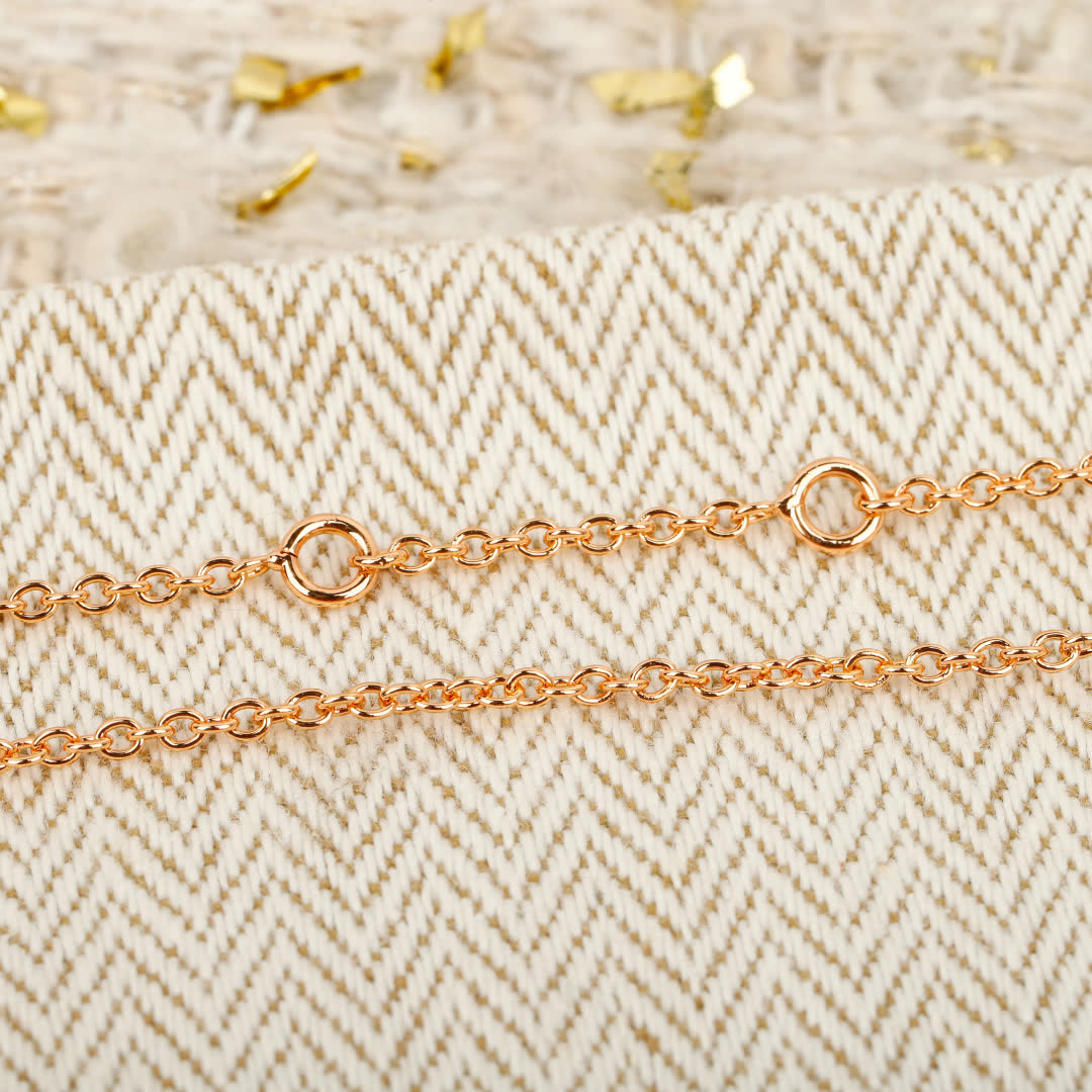 Hermes Hermès Paris Gold & Pink Enamel Necklace