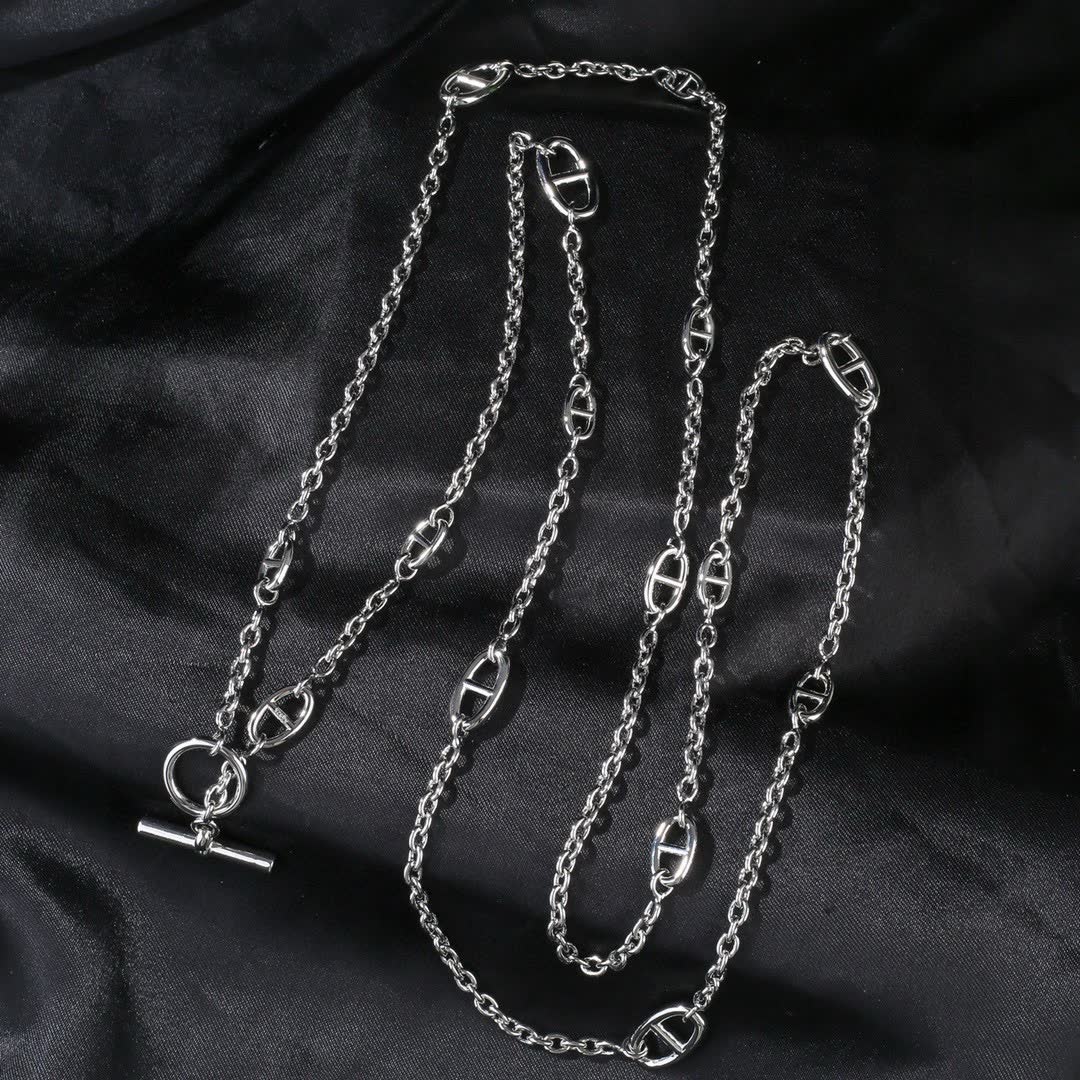 Hermes Hermès Silver Necklace
