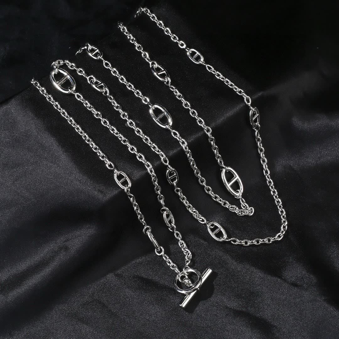 Hermes Hermès Silver Necklace