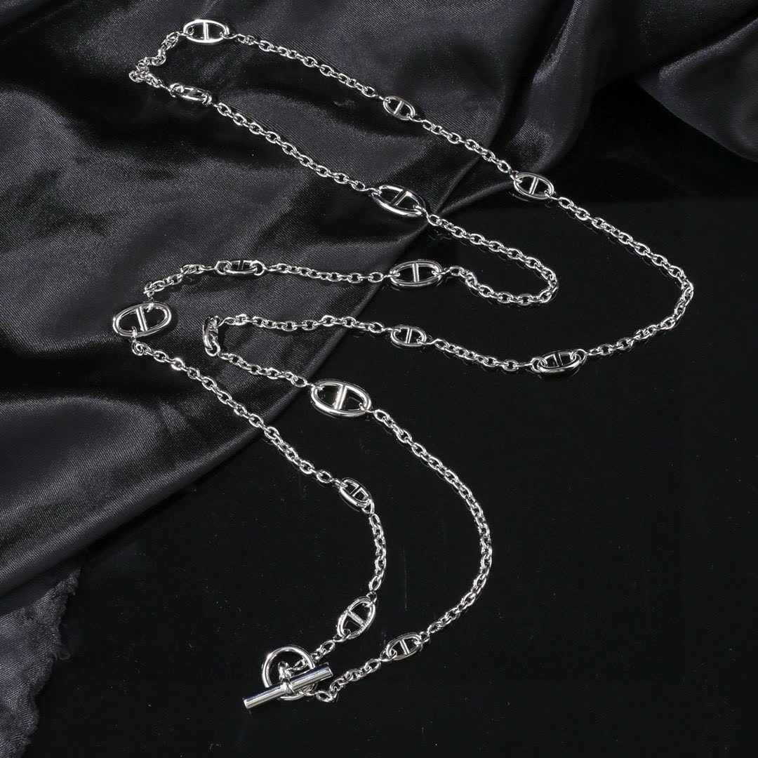 Hermes Hermès Silver Necklace