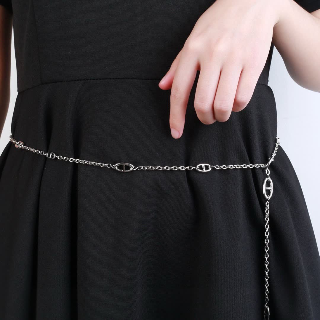 Hermes Hermès Silver Necklace