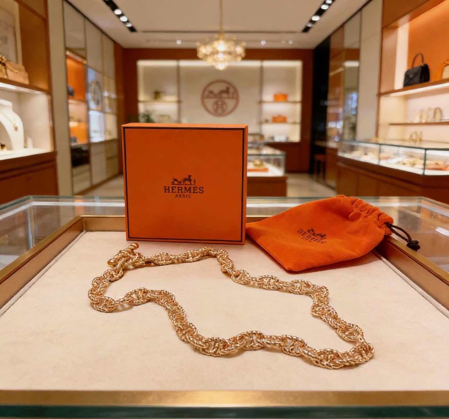 Hermes Hermès Silver Necklace