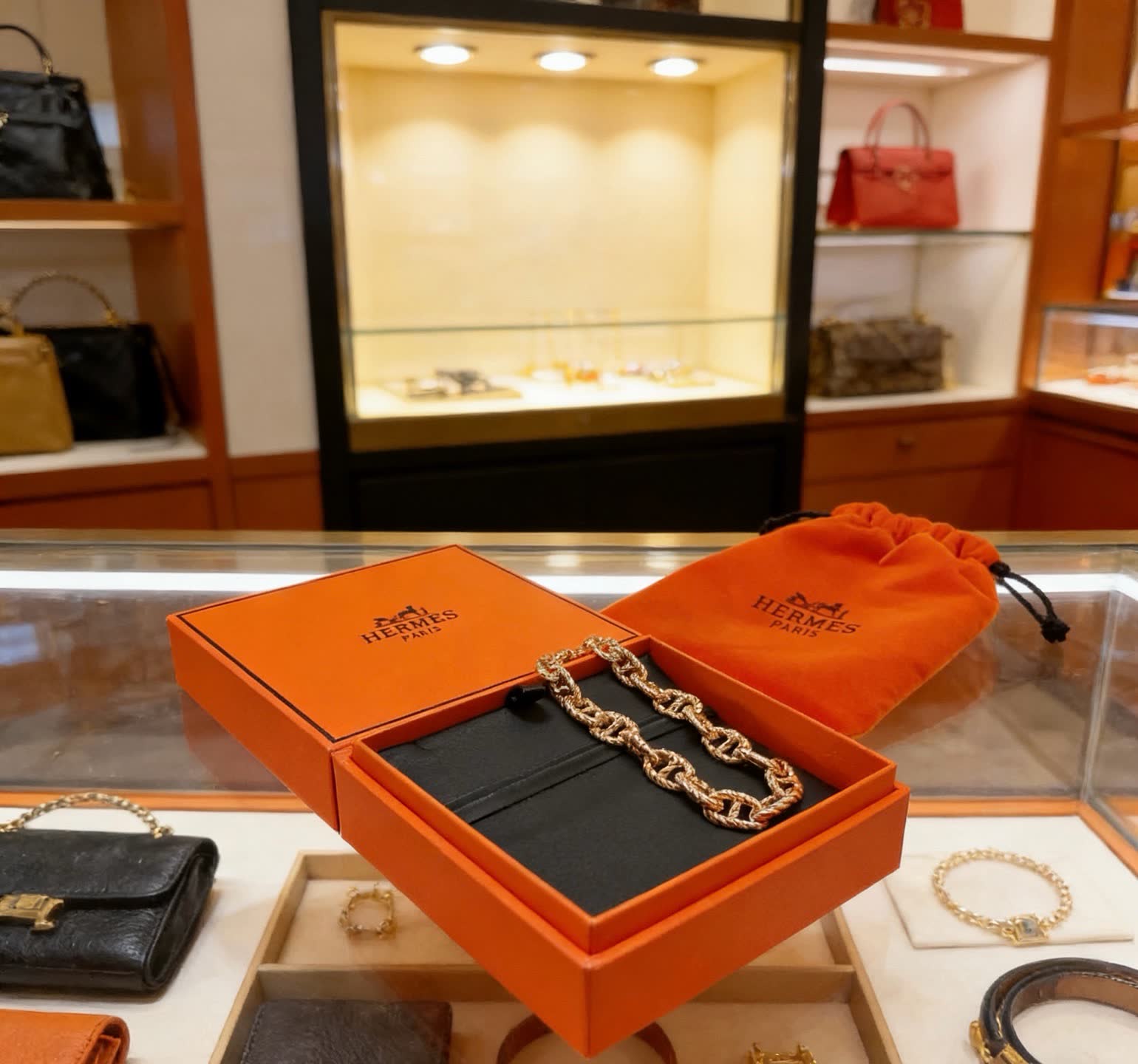 Hermes Hermès Silver Necklace