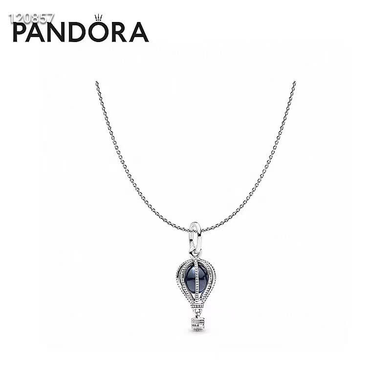 PANDORA Moon and Star Pendant Necklace
