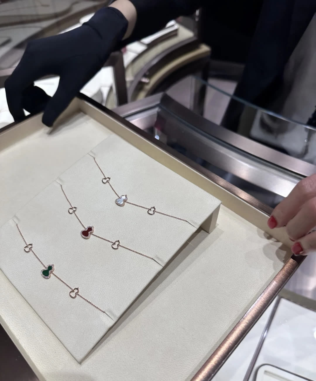 Qeelin Happy Diamonds Necklace