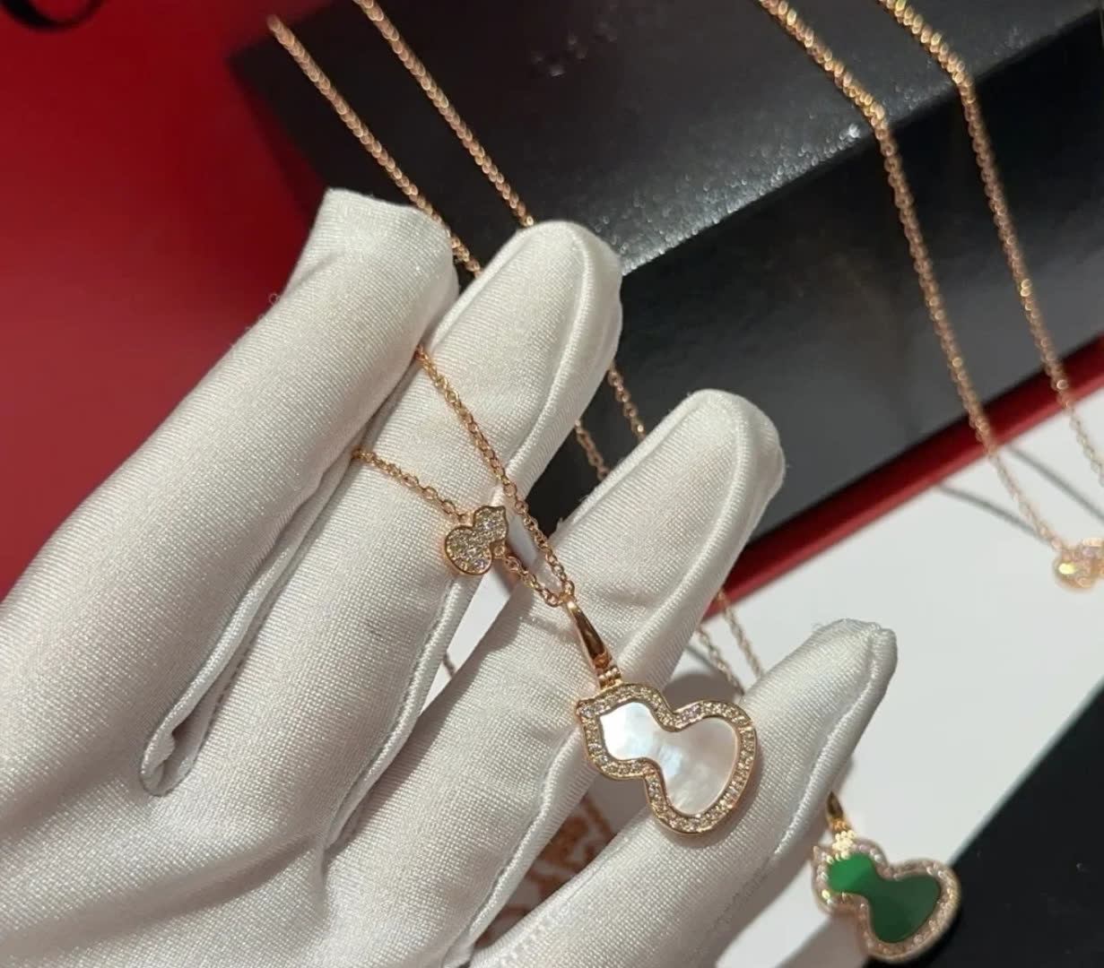 Cartier Love Heart Shaped Pendant Necklace