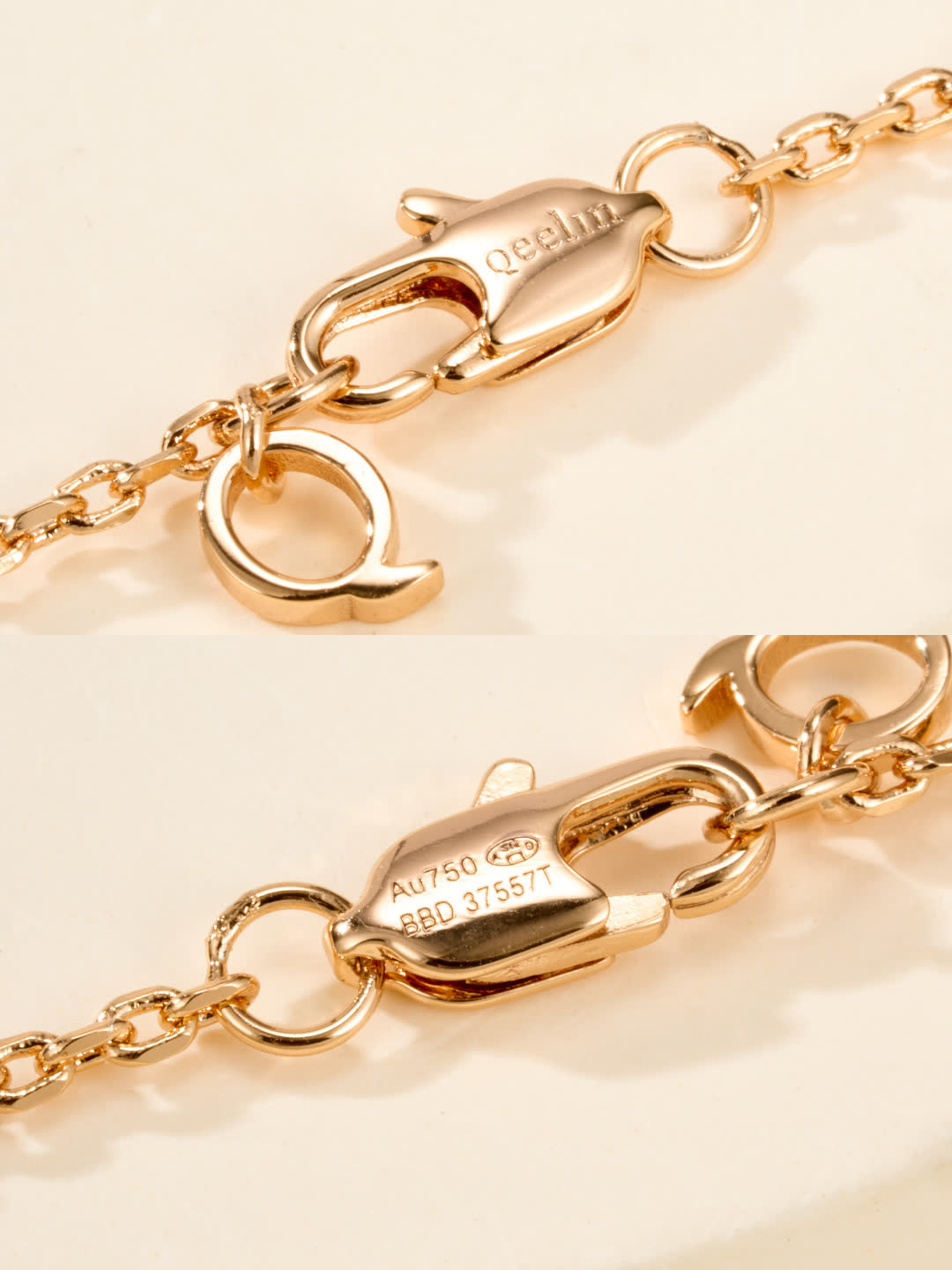 Qeelin Elegant Heart Shape Pendant Necklace