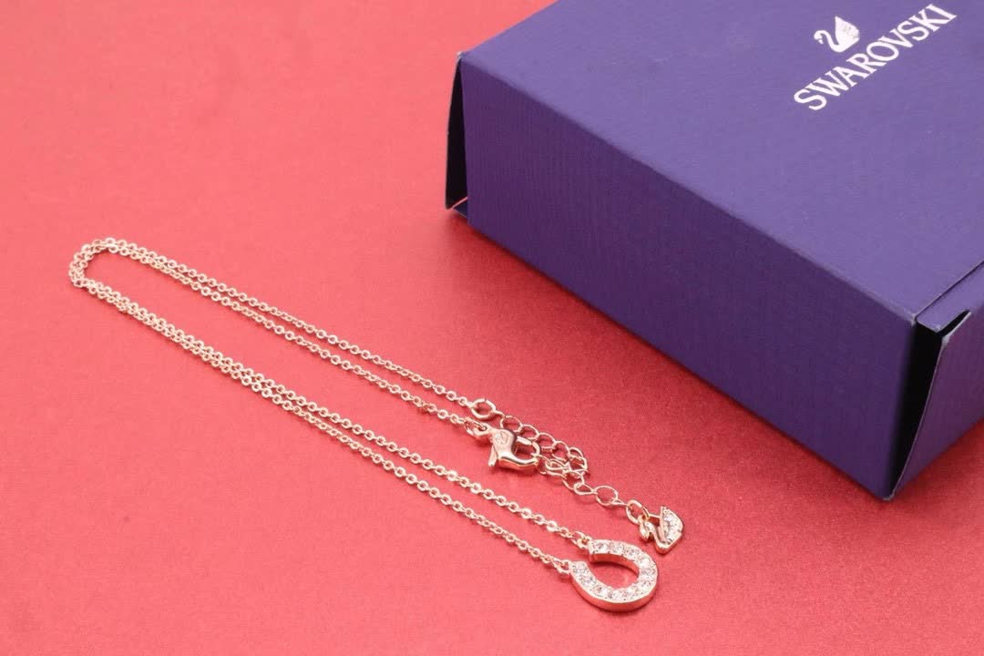 Swarovski Horseshoe Pendant Necklace