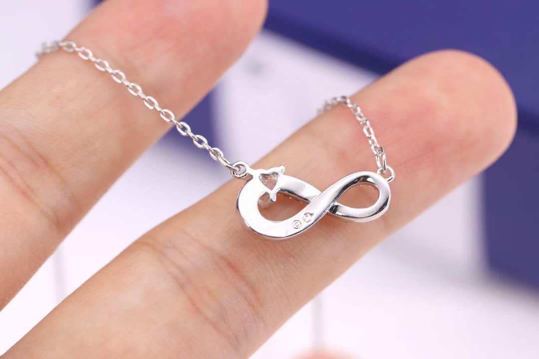 Tiffany & Co. Infinity Diamond Necklace