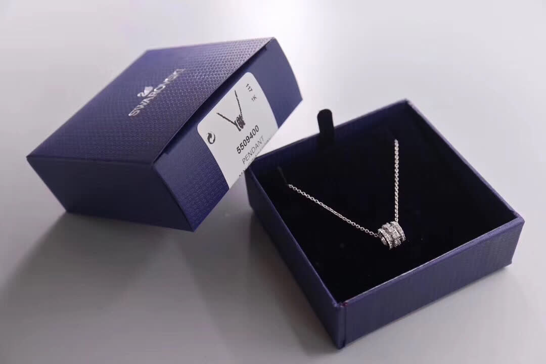 Swarovski FURTHER Silver Necklace with Cubic Zirconia