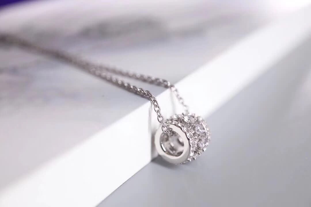 Swarovski FURTHER Silver Necklace with Cubic Zirconia