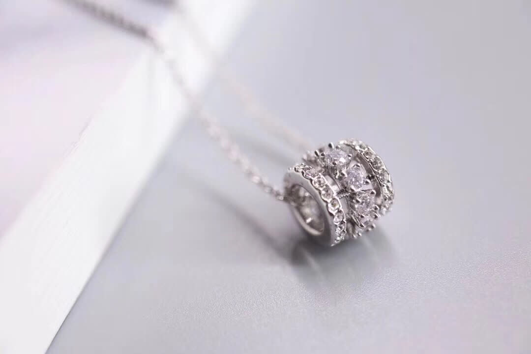 Swarovski FURTHER Silver Necklace with Cubic Zirconia