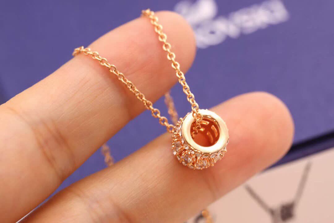 Swarovski Gold-Tone Crystal Necklace