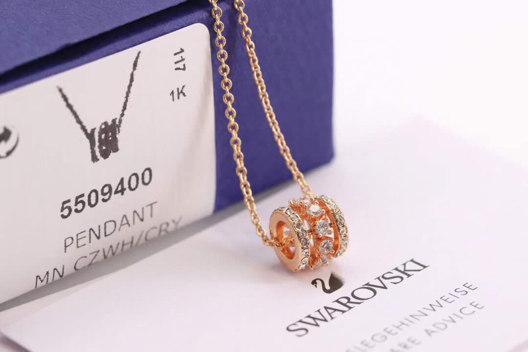 Swarovski Gold-Tone Crystal Necklace