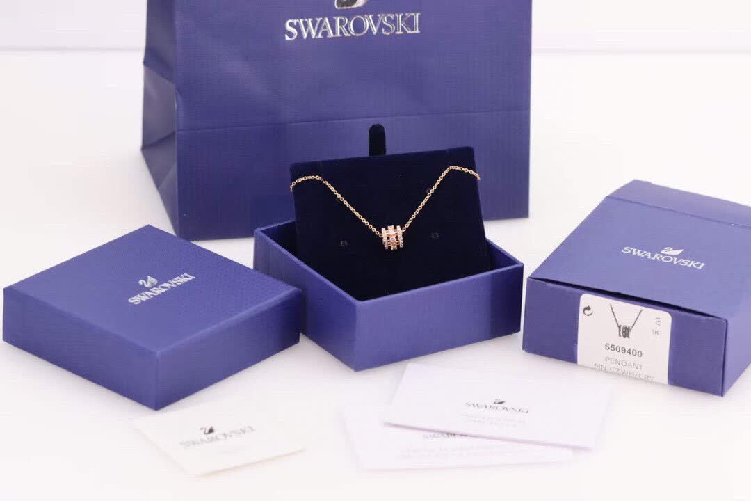 Swarovski Gold-Tone Crystal Necklace