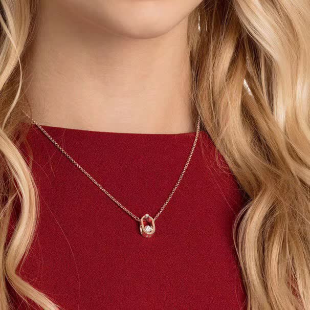 Swarovski Pave Heart Pendant North