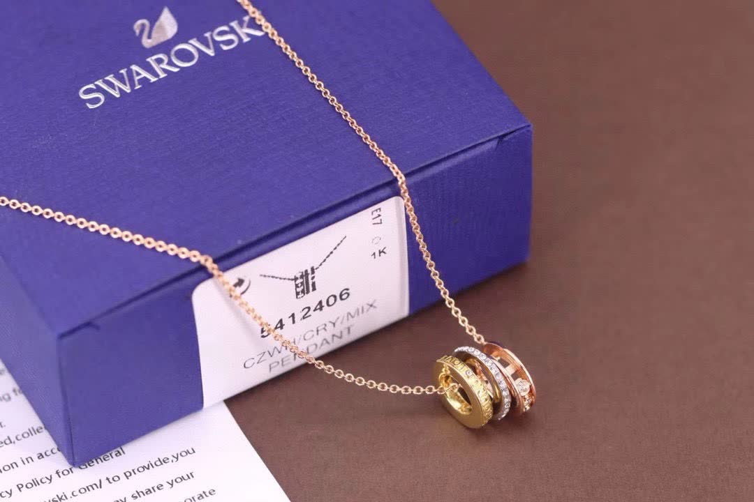 Tiffany & Co. E17 18K Gold Ring Pendant with Diamonds