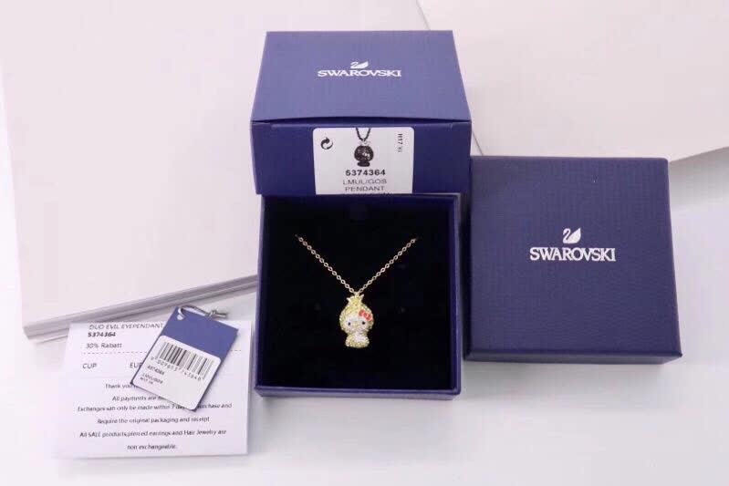 Swarovski Hello Kitty Pineapple Pendant Necklace