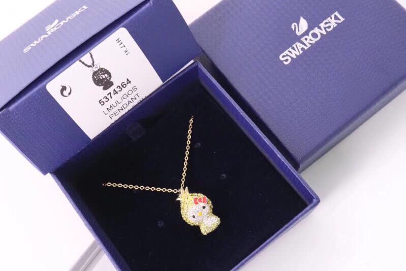 Swarovski Hello Kitty Pineapple Pendant Necklace