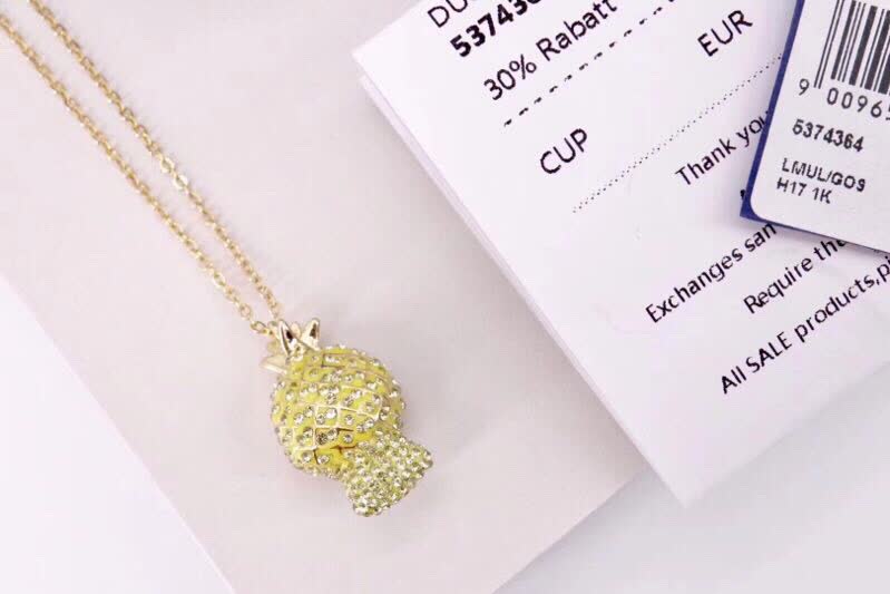Swarovski Hello Kitty Pineapple Pendant Necklace