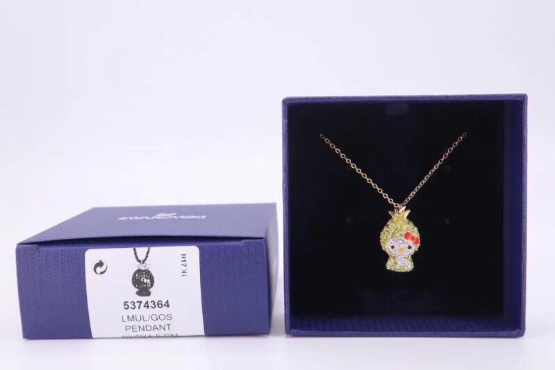 Swarovski Hello Kitty Pineapple Pendant Necklace