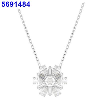 Swarovski Snowflake Diamond Pendant Necklace