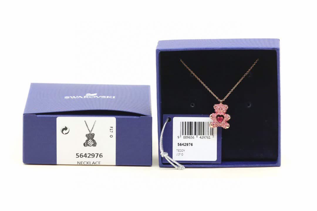 Swarovski Teddy Bear Necklace