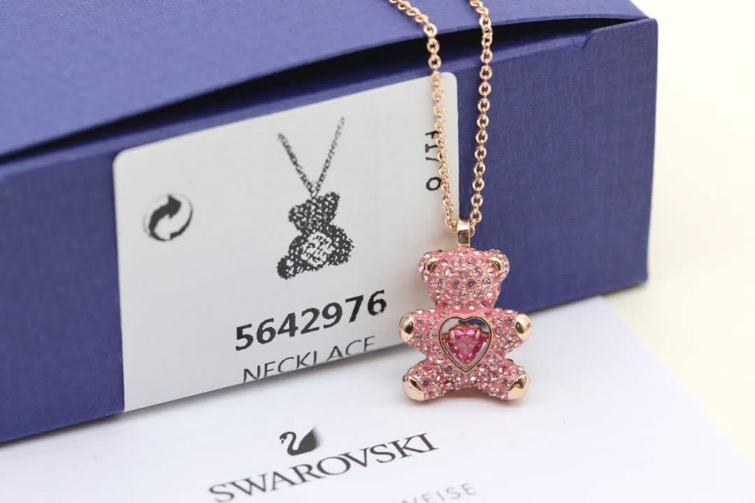 Swarovski Teddy Bear Necklace