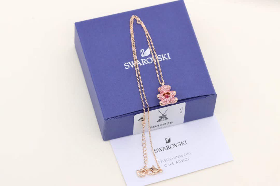 Swarovski Teddy Bear Necklace