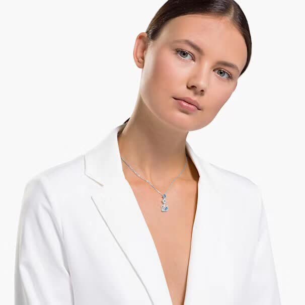 Swarovski Swan Pendant Necklace