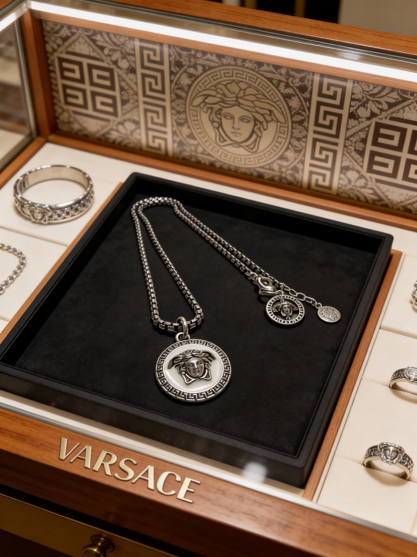 Versace Medusa Chain Necklace