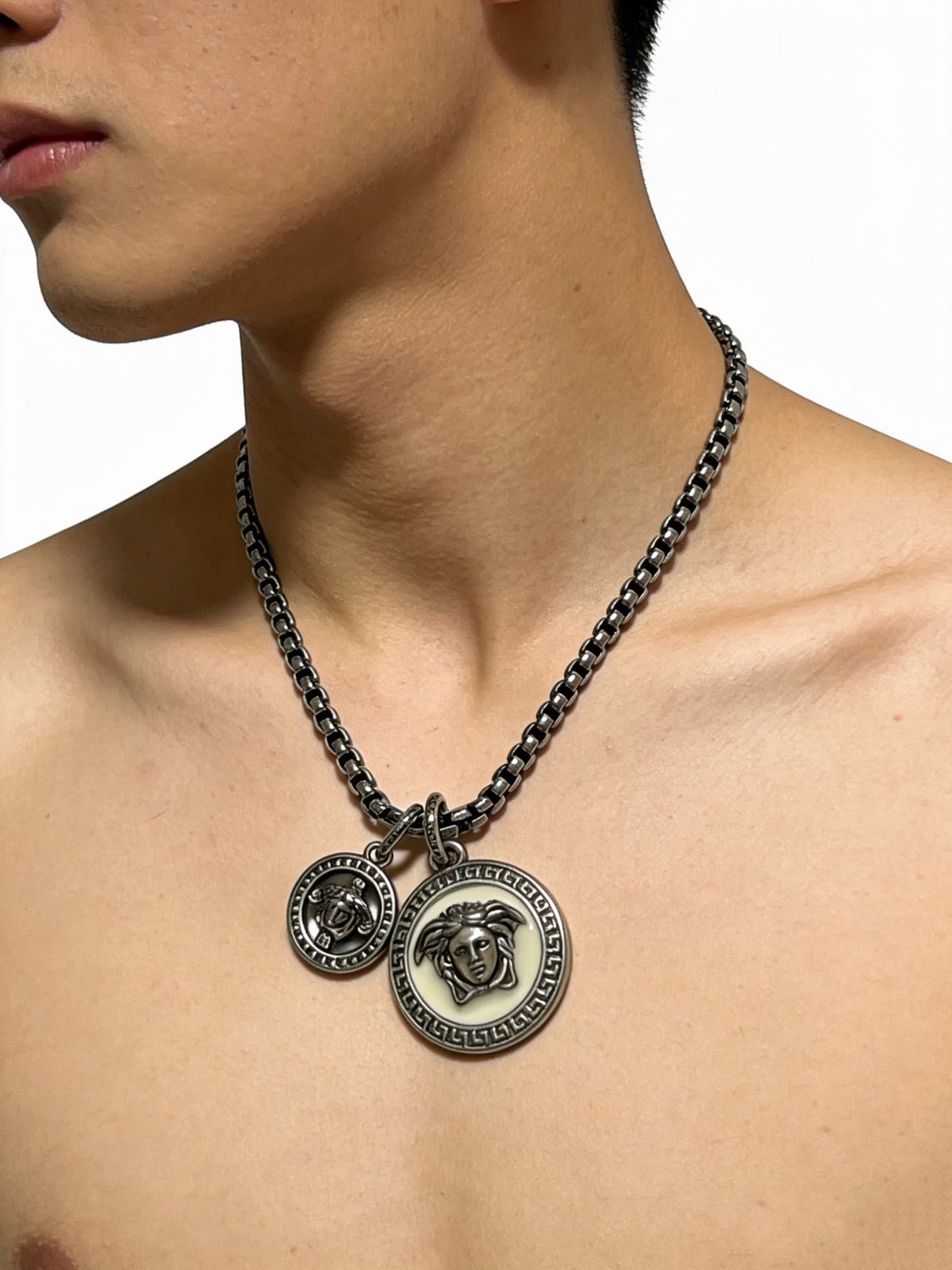 Versace Medusa Chain Necklace