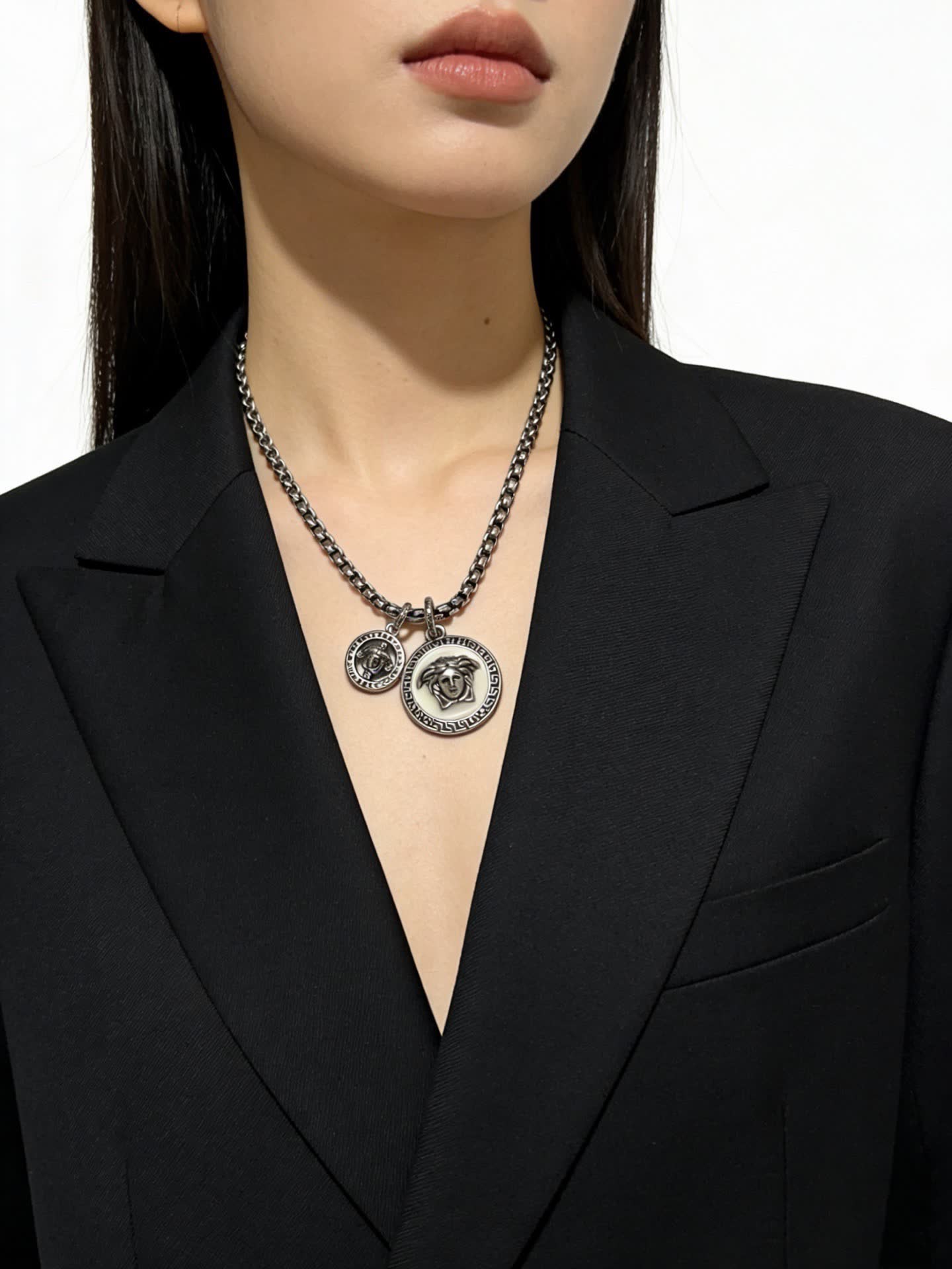 Versace Medusa Chain Necklace