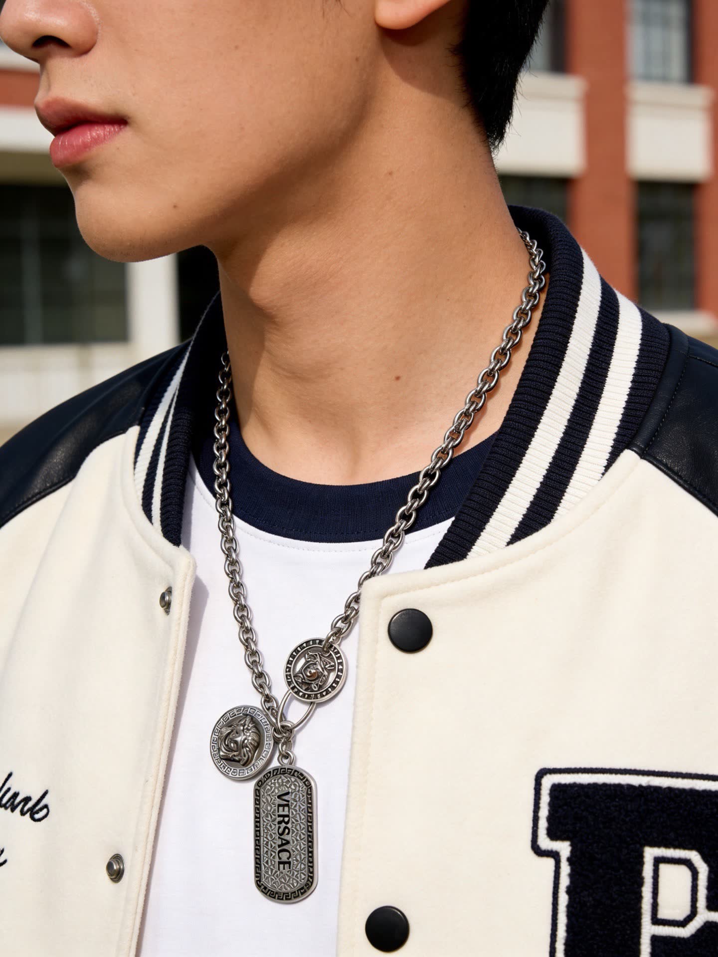 Versace Medusa Chain Necklace