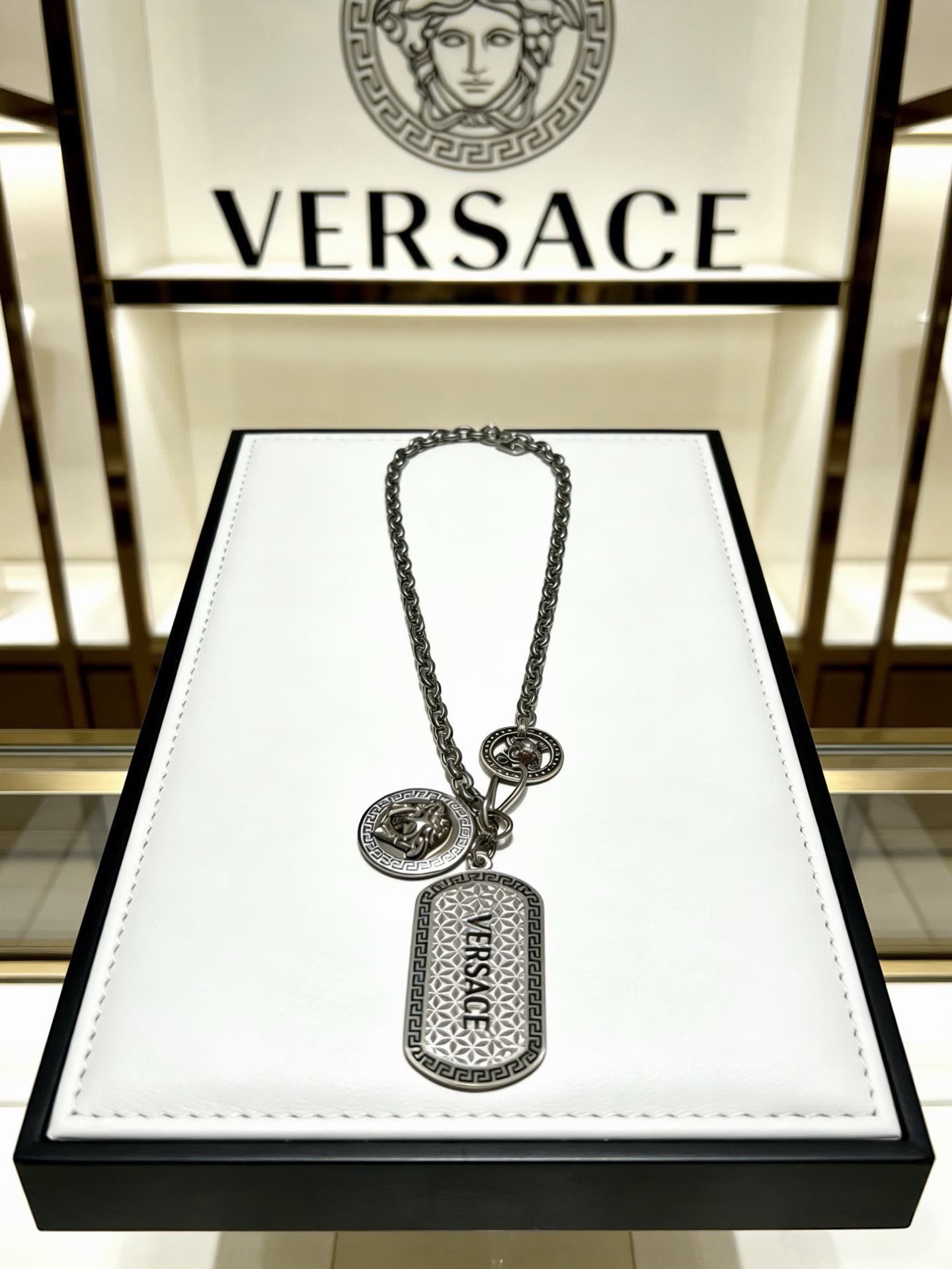 Versace Medusa Chain Necklace