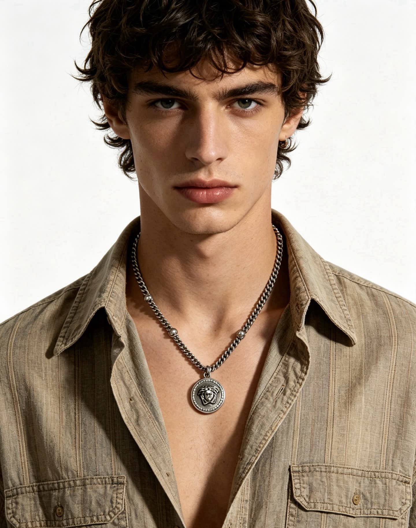 Versace Medusa Chain Necklace