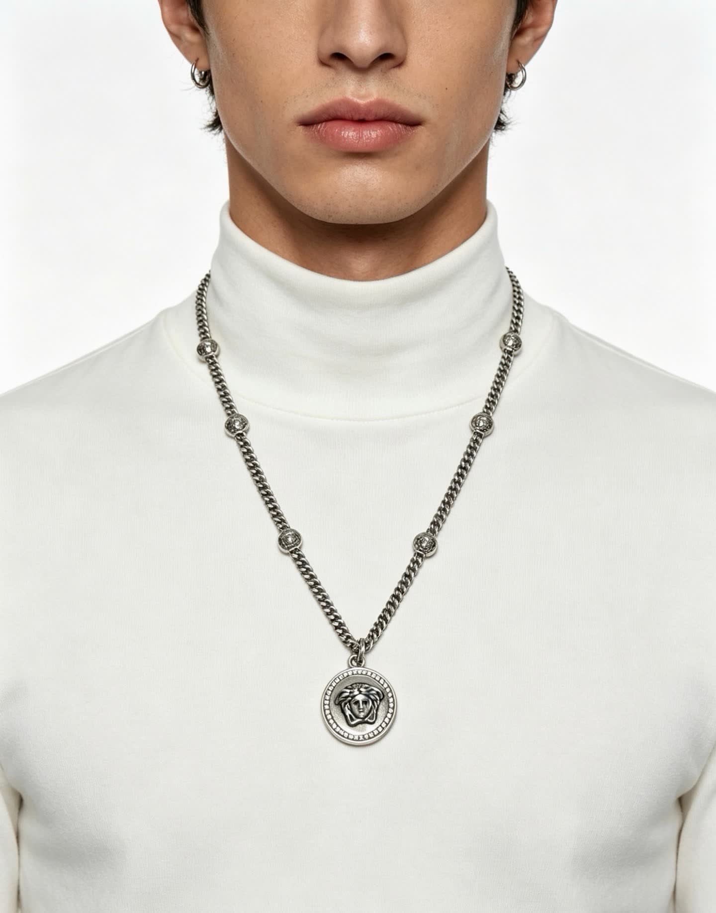 Versace Medusa Chain Necklace