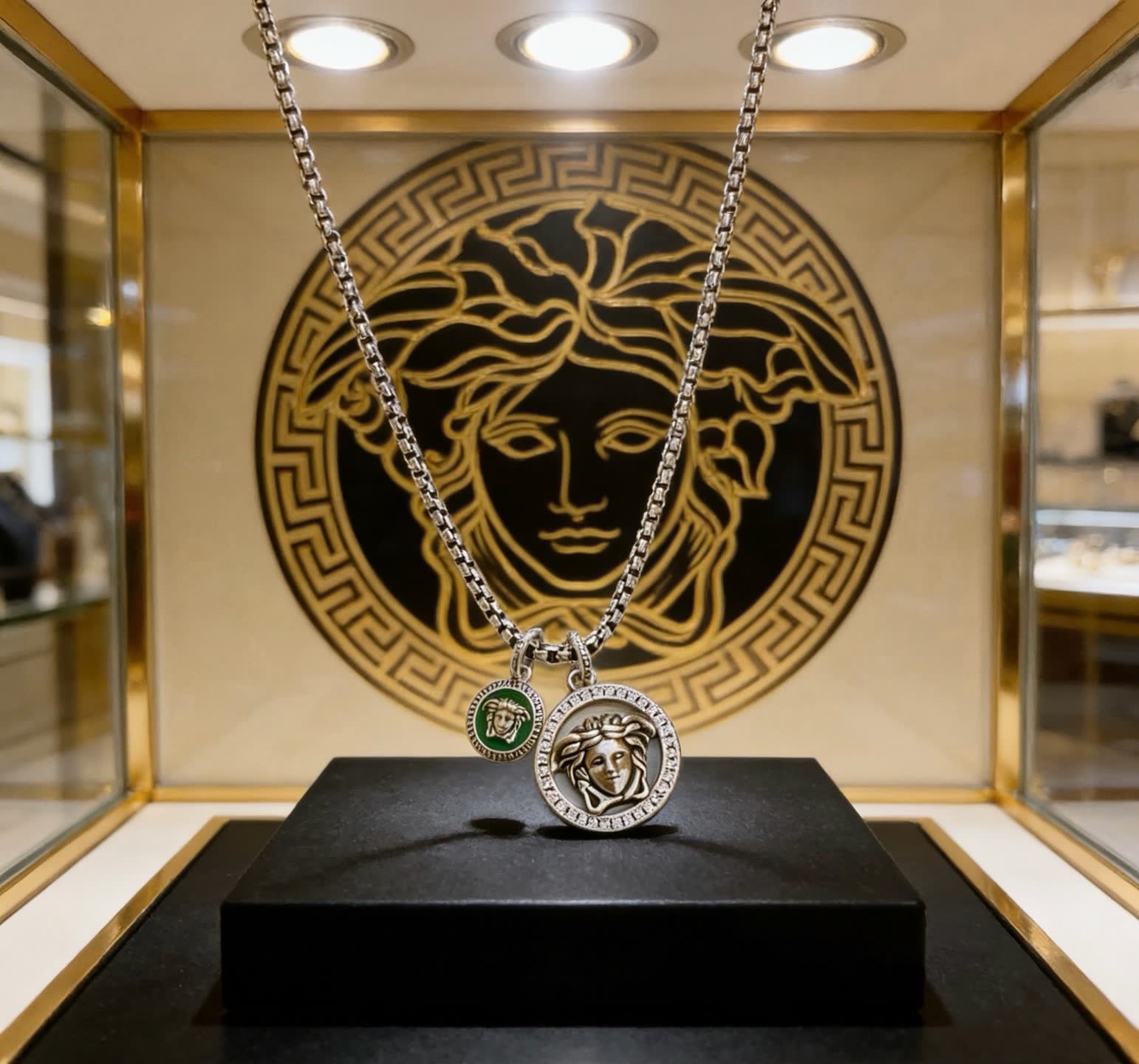 Versace Medusa Chain Necklace