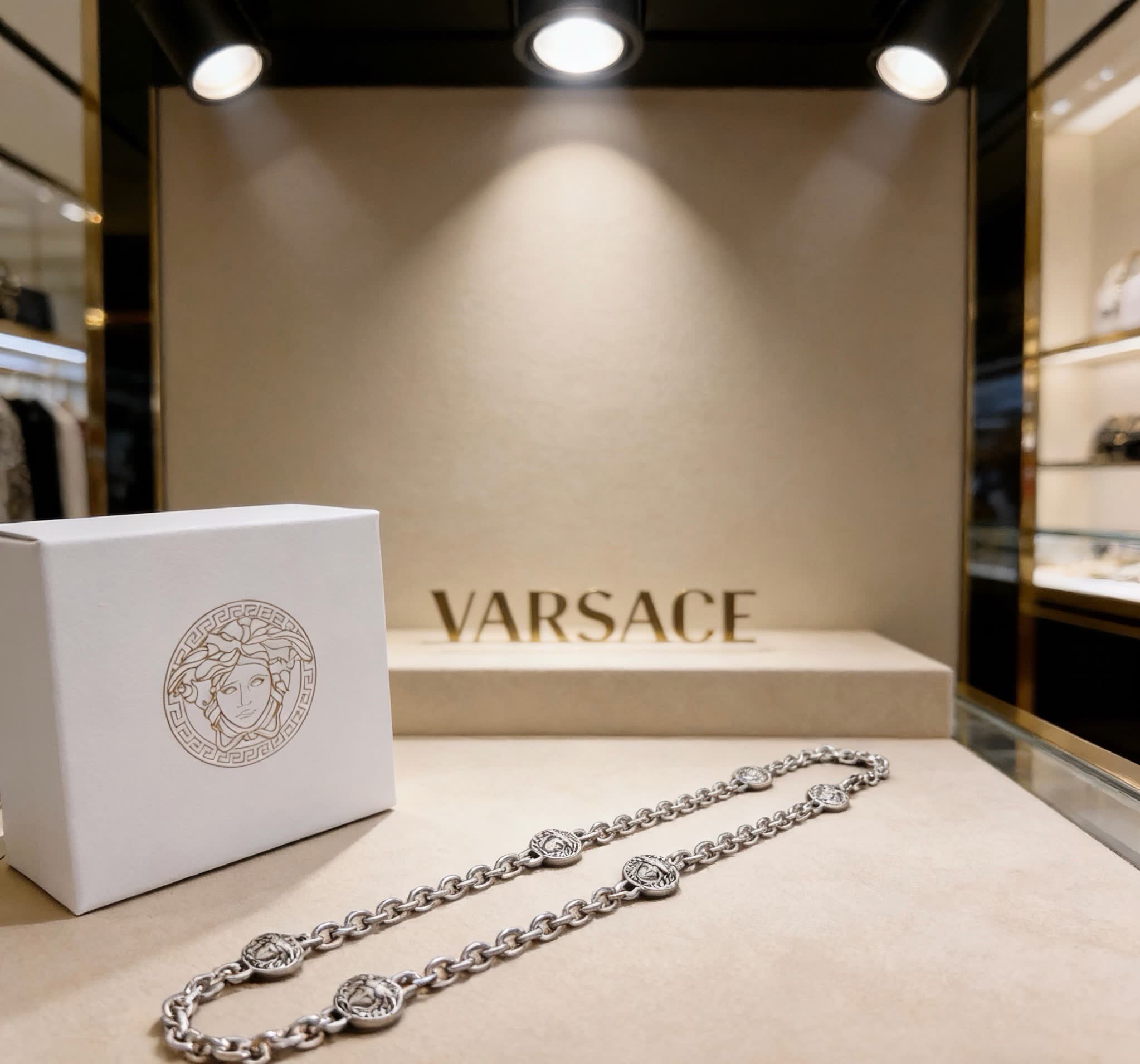 Versace Medusa Chain Necklace