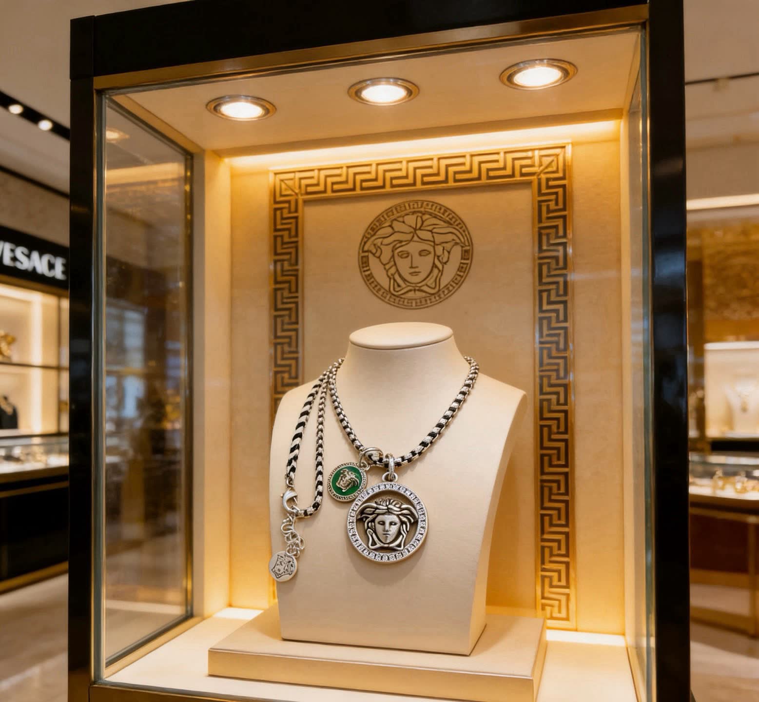 Versace Medusa Chain Necklace