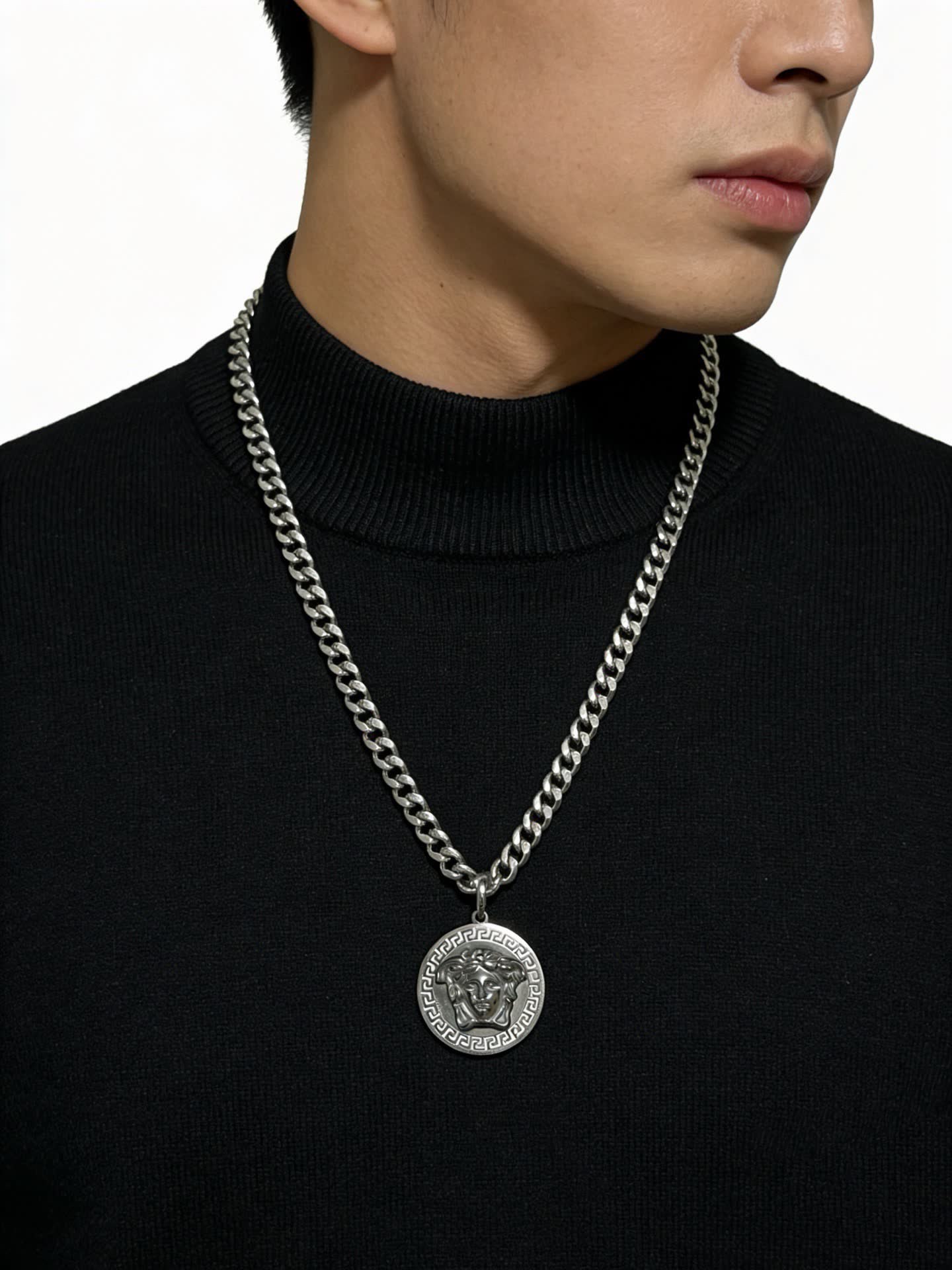 Versace Medusa Chain Necklace