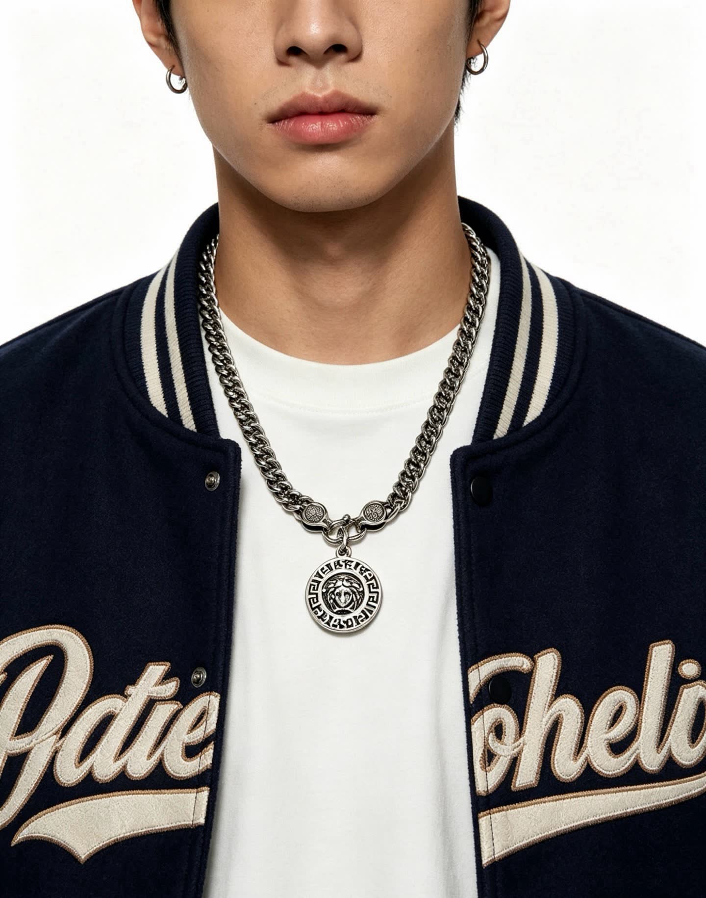 Versace Medusa Chain Necklace